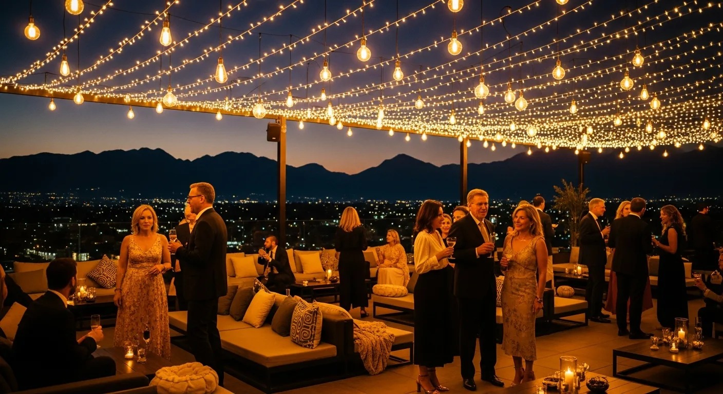 Private celebration at NYX Rooftop