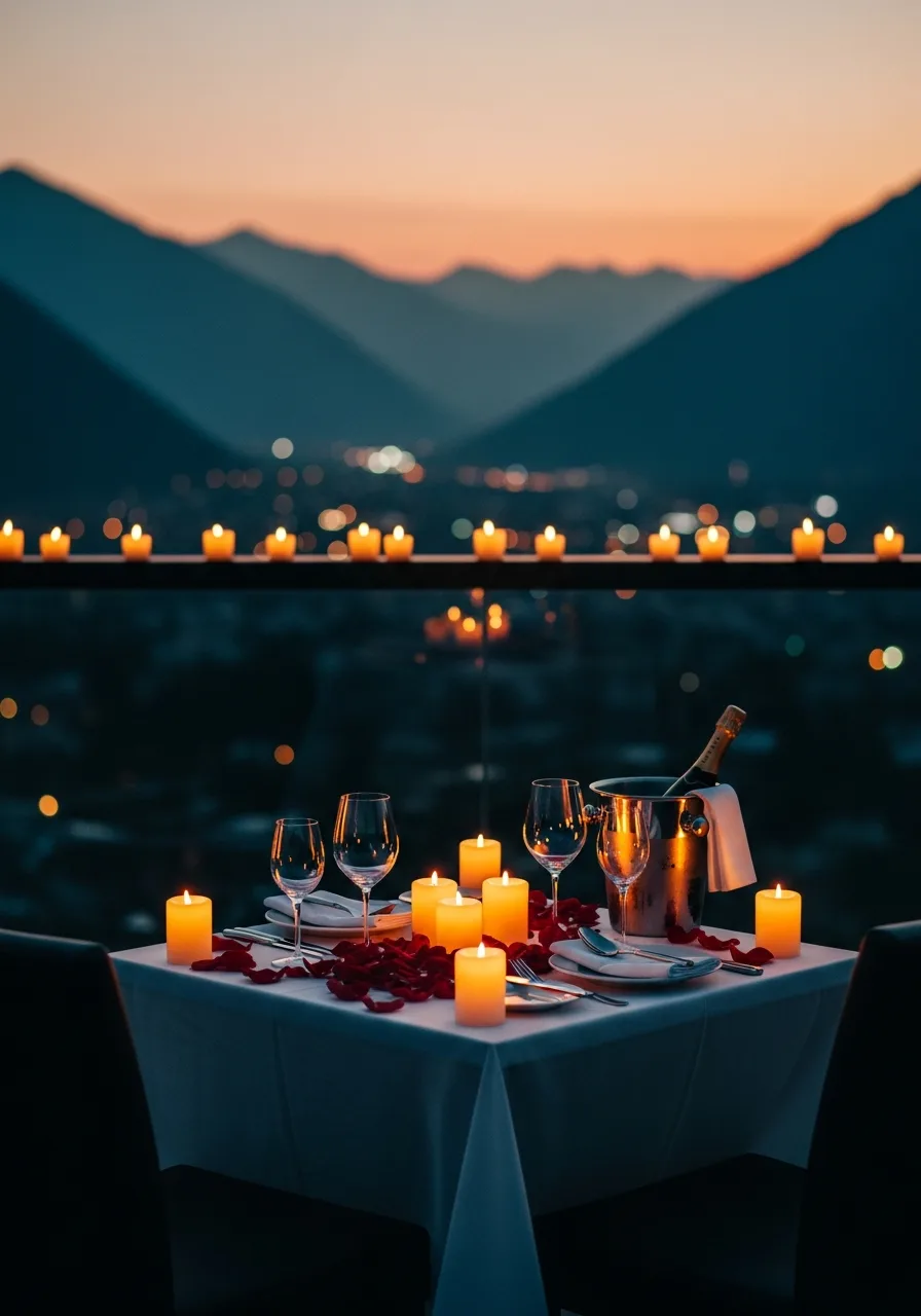 Intimate evening at NYX Rooftop